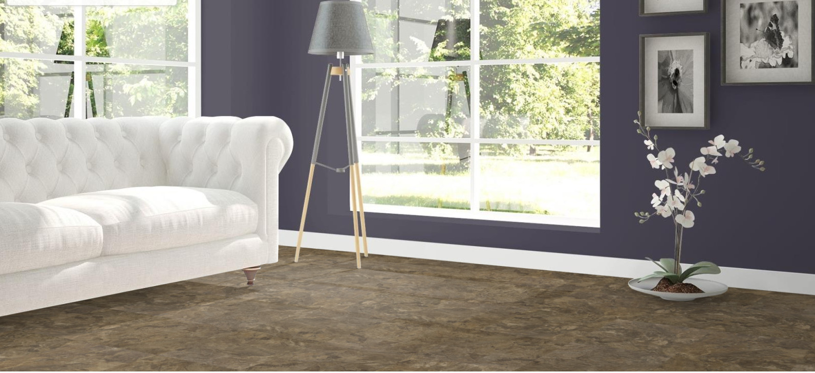 Khung Ảnh Viền Trắng Minimalist